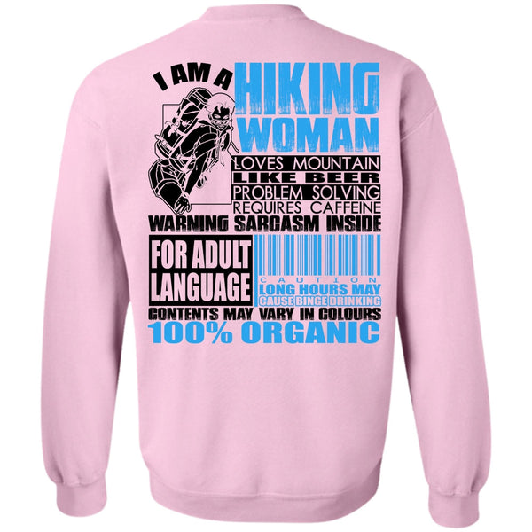 I Love Hiking T Shirt, I Am A Hiking Woman Sweatshirt
