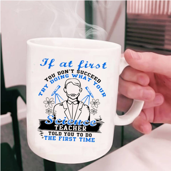 Awesome Gift For Teacher Coffee Mug, Science Teacher Cup