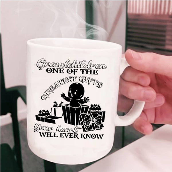 Cute Coffee Mug, Grandchildren One Of The Greatest Gifts Cup
