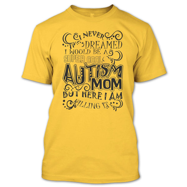 Cool Autism Mom T Shirt, Gift For Autism Mom T Shirt