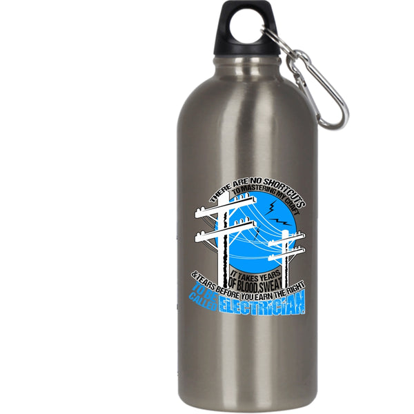 To Be Called Electrician 20 oz Stainless Steel Bottle,Cool Gift For Electricians Outdoor Sports Water Bottle