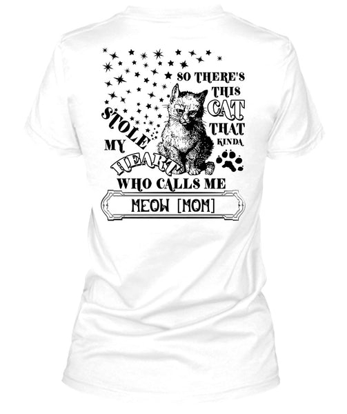 This Cat That Kinda Stole My Heart T Shirt, I Love My Life T Shirt