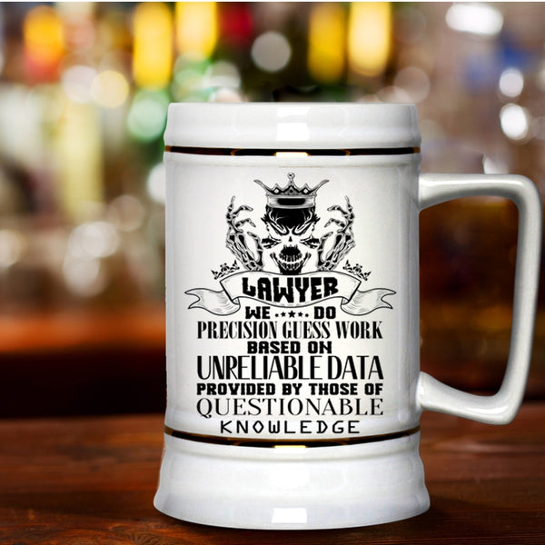 Awesome Gift For Lawyers Beer Stein 22oz, Lawyer Beer Mug