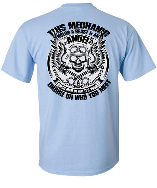 This Mechanic Holds A Beast T Shirt, I Love Mechanic T Shirt
