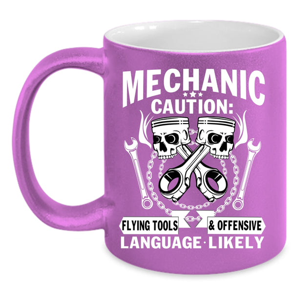 Mechanic Coffee Mug, Cool Gift For Mechanics Coffee Cup