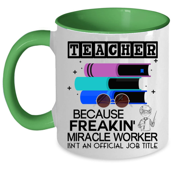 Awesome Gift For Teachers Coffee Mug, Teacher Accent Mug