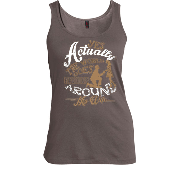 Revolve Around My Wife T Shirt, I Love My Wife Tank Top