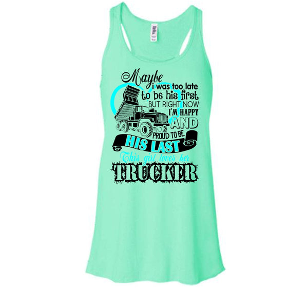 This Girls Loves Her Trucker T Shirt, I Love my Trucker Tank Top