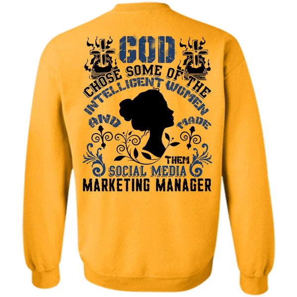 I Love Manager T Shirt, Social Media Marketing Manager Sweatshirt