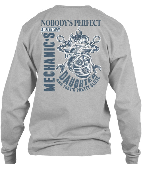 I'm A Mechanic's Daughter T Shirt, I Love Mechanic T Shirt