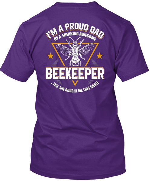 I'm A Proud Dad T Shirt, Awesome Beekeeper T Shirt