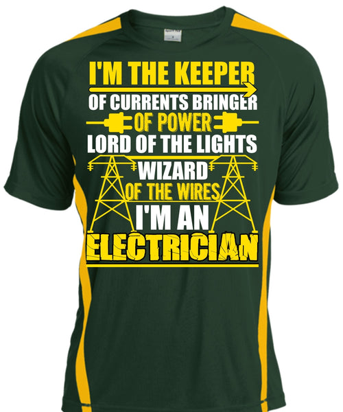 I'm An Electrician T Shirt, Lord Of The Lights T Shirt, Cool Shirt