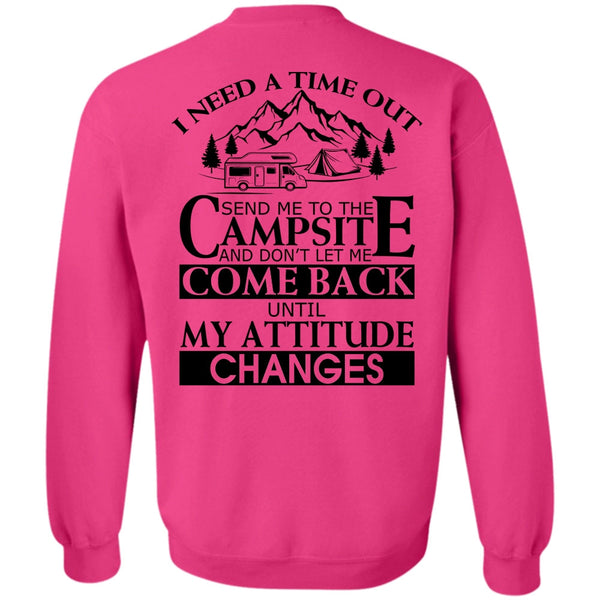 Being A Camper T Shirt, Send Me To The Campsite Sweatshirt