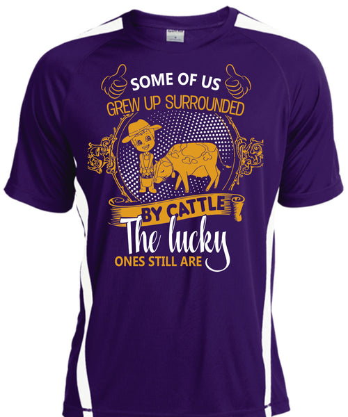 Some Of Us Grew Up Surrounded T Shirt, Cattle The Lucky Ones Still Are T Shirt, Cool Shirt