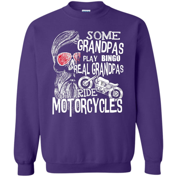 Real Grandpas Ride Motorcycles T Shirt, Coolest Grandpas Sweatshirt
