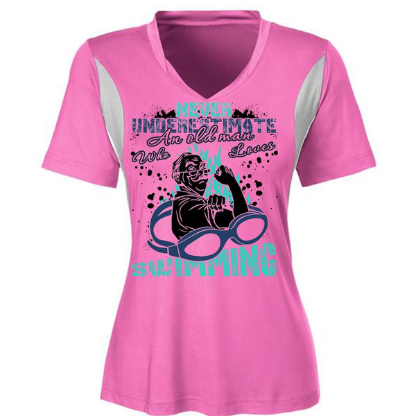Old Man Who Loves Swimming T Shirt, I Love Swimming T Shirt, Awesome T-Shirts