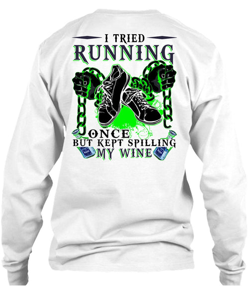 I Tried Running T Shirt, I Love Running T Shirt