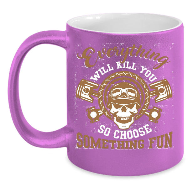 Awesome Riding Coffee Mug, Cool Gift For Biker Coffee Cup