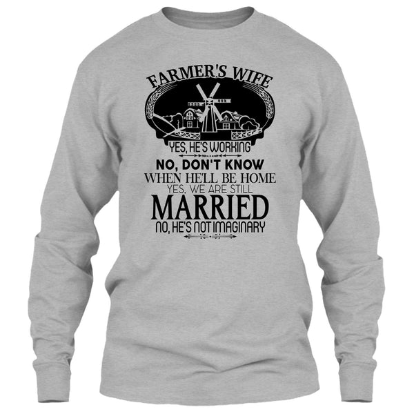 Farmer's Wife T Shirt, Gift For Farmer's Wife T Shirt
