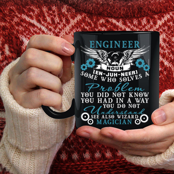 Engineer Coffee Mug, Cool Gift For Engineers Coffee Cup