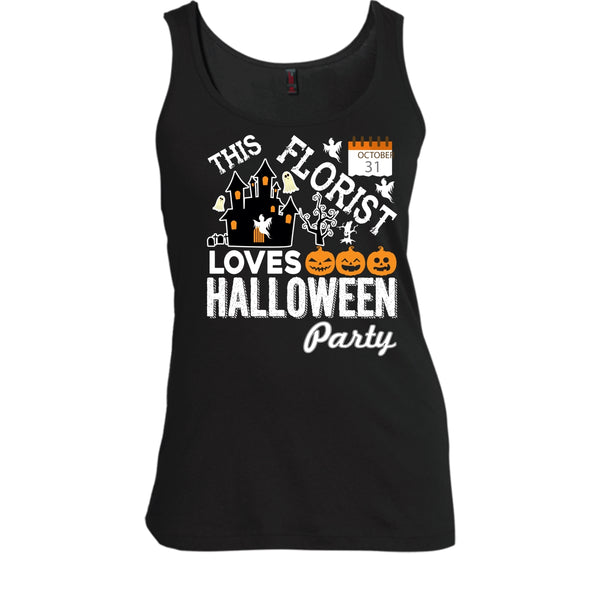 Halloween T Shirt, This Florist Love Halloween Party T Shirt, Cool T Shirt