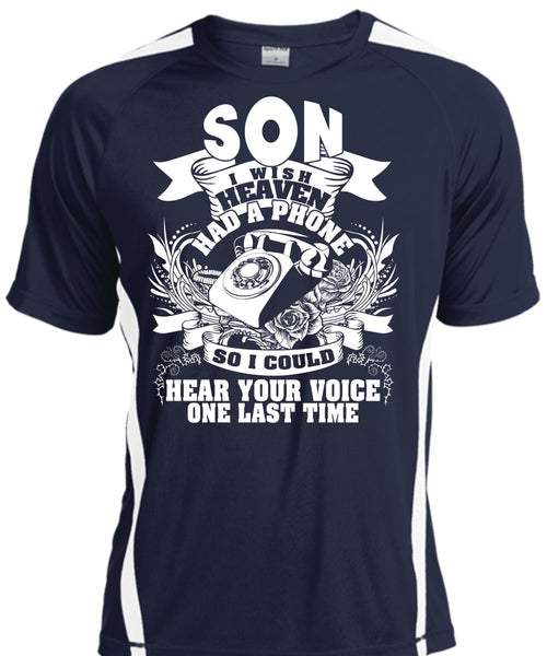 Son I Wish Heaven Had A Phone T Shirt, Hear Your Voice T Shirt, Cool Shirt