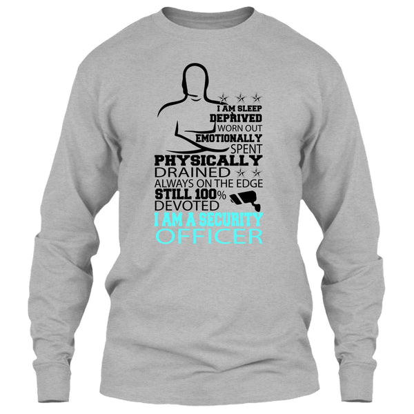 I Am Sleep Deprived T Shirt, Coolest Security Officer T Shirt
