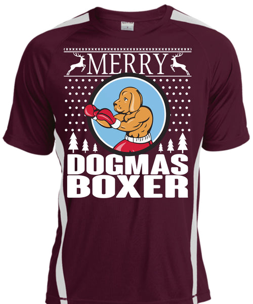 Merry Dogmas Boxer T Shirt, This Girl Loves Christmas T Shirt, Cool Shirt
