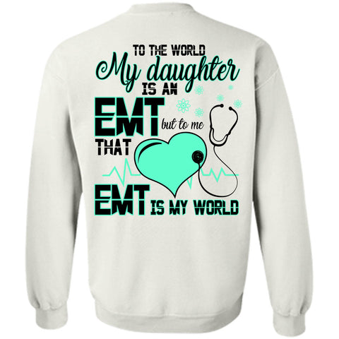 A black t-shirt with the shopify logo