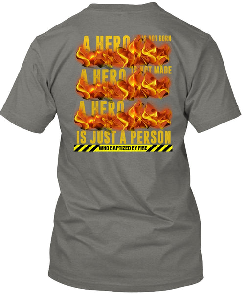 Who Baptized By Fire T Shirt, Being A Cooker T Shirt