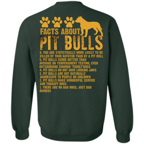 There Are No Bad Dogs T Shirt, I Love Pit Bull Sweatshirt