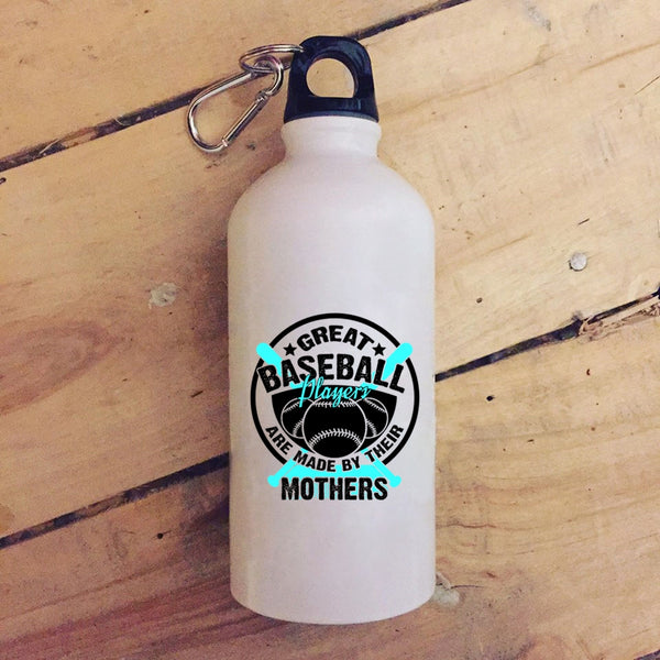 Great Baseball Players 20 oz Stainless Steel Bottle,Cool Baseball Mom Outdoor Sports Water Bottle