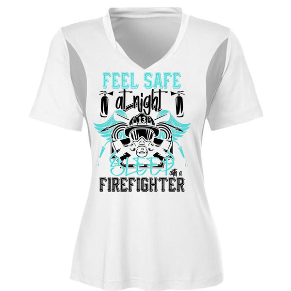 Sleep With A Firefighter T Shirt, I Love Firefighter T Shirt, Awesome T-Shirts