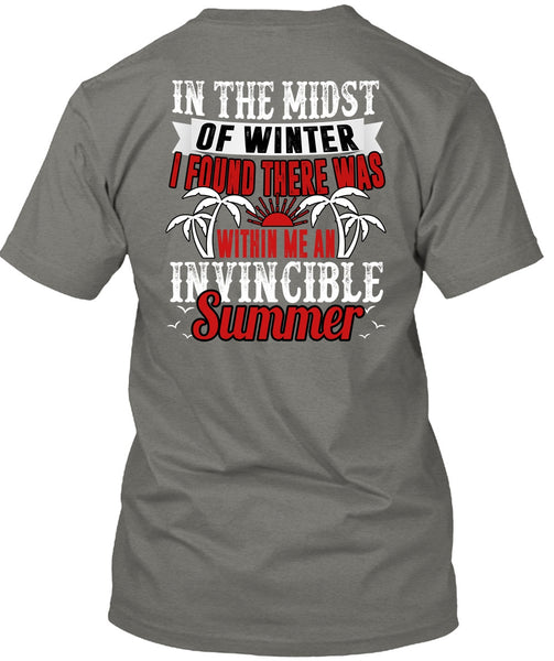 Me An Invincible Summer T Shirt, Being A Fisher T Shirt