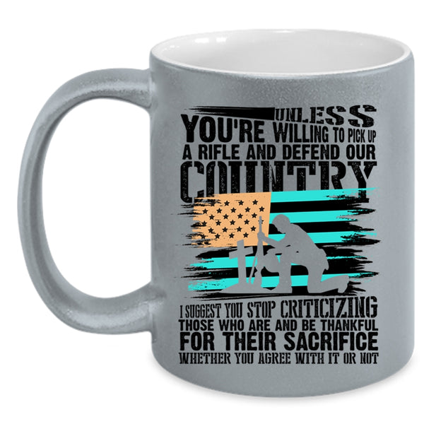 Cool Gift For Veterans Coffee Mug, Awesome Veterans Accent Mug