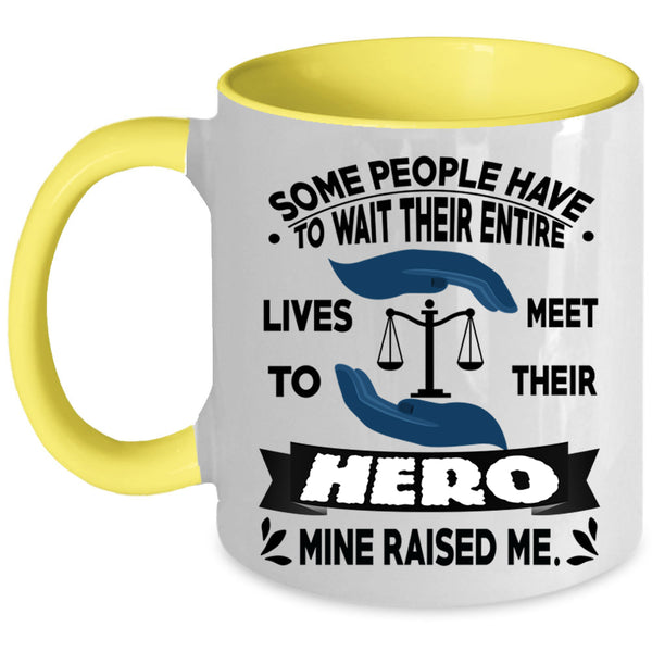 Funny Gift For My Husband Coffee Mug, Cool Gift For Daddy Accent Mug