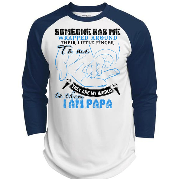 I Am Papa T Shirt, I Love Papa T Shirt, Awesome T-Shirts  (Polyester Game Baseball Jersey)