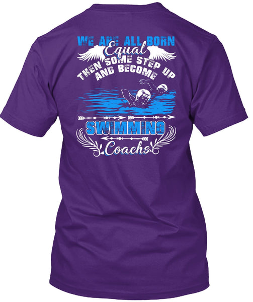 Become Swimming Coach T Shirt, I Love Swimming T Shirt