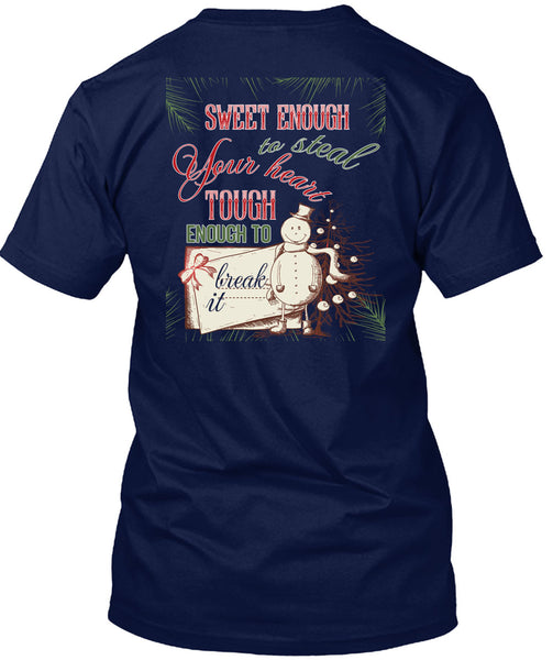 Sweet Enough To Steal Your Heart T Shirt, I Love Christmas T Shirt