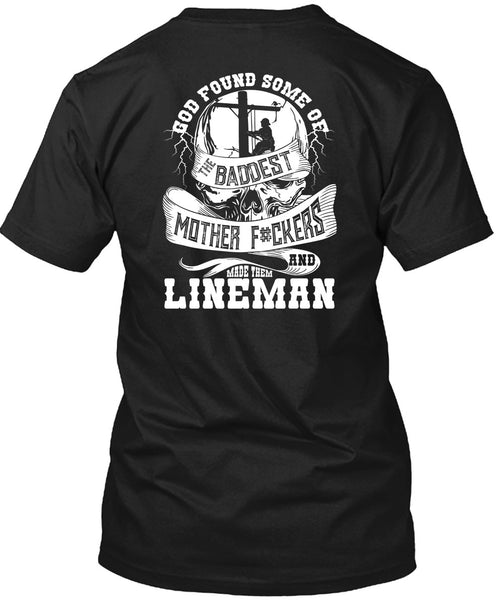 A black t-shirt with the shopify logo