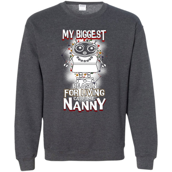 Calls Me Nanny T Shirt, Coolest Nanny Ever Sweatshirt