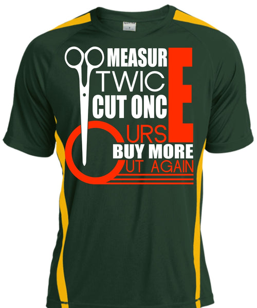 Measur Twice Cut Once T Shirt, Being A Hair Stylist T Shirt, Cool Shirt