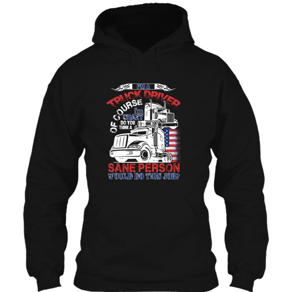 I'm A Truck Driver T Shirt, Smile Back Keep Driving T Shirt