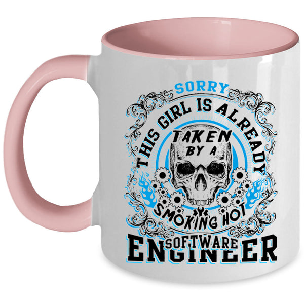 Beautiful Wife Coffee Mug, Taken By A Software Engineer Accent Mug