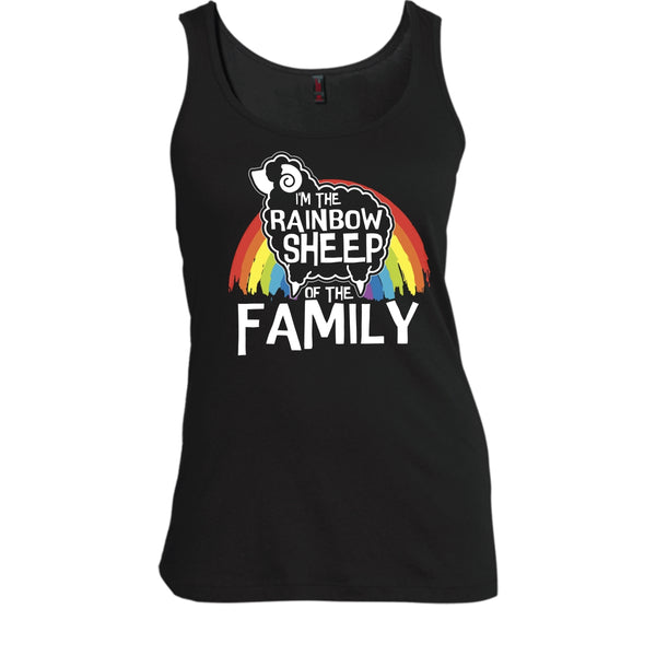 I'm The Rainbow Sheep Of Family T Shirt, Coolest Rainbow Sheep Tank Top