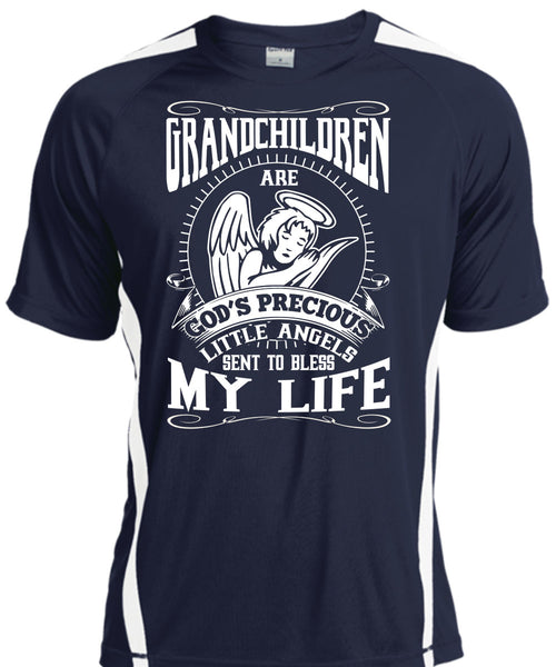 Grandchildren Are God's Precious Little Angels T Shirt, Being A Grandkid T Shirt, Cool Shirt