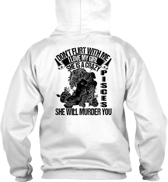 She Is A Crazy Pisces T Shirt, I Love Pisces T Shirt