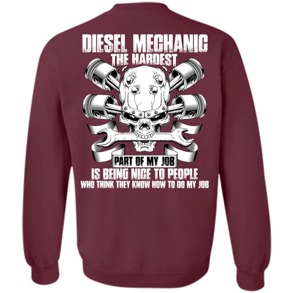 Being Nice To People T Shirt, I Love Mechanic Sweatshirt