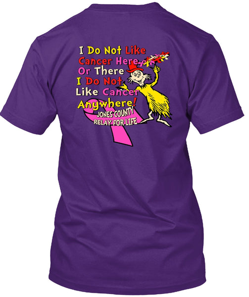 The Cat in the Hat T Shirt, I Do Not Like Cancer Anywhere T Shirt, Dr. Seuss T Shirt, I Love Reading T Shirt