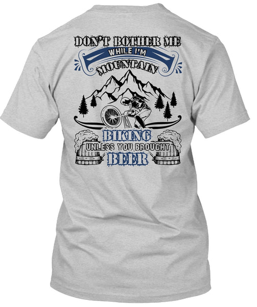 I'm Mountain Biking T Shirt, I Love Biker T Shirt